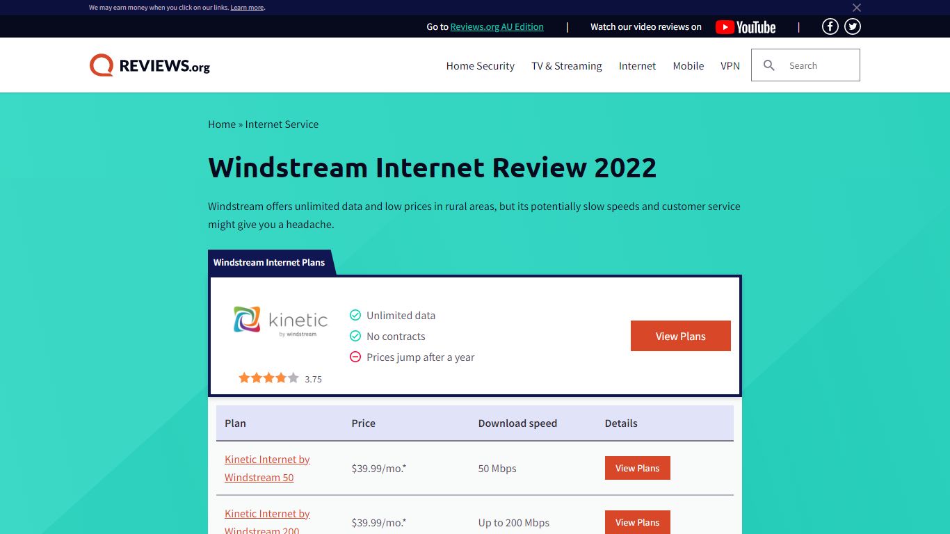 Windstream Internet Review 2022 | Reviews.org